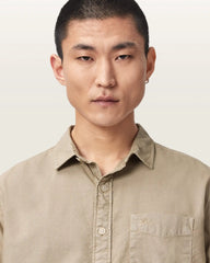 Melrose Long Sleeve Cotton Ramskull Shirt