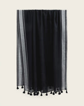 Caty Wraparound Wool Blend Pareo