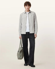Gleason Press Stud Ramskull Denim Shirt