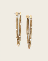 Rae Frontback Chain Earrings