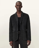 Monet Waxed Suede Blazer