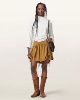 Aria Check Mini Skirt