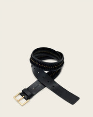 Nora Leather Studded Belt