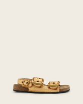 Staffa Raffia Buckle Sandals