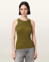 Rina Crew Neck Sleeveless Tank Top