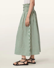Kali Striped Maxi Skirt