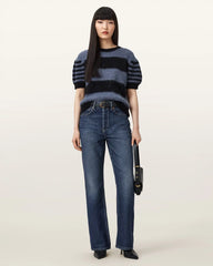 Clem Striped Knitted T-Shirt