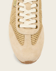 Liam Low Top Raffia Sneakers