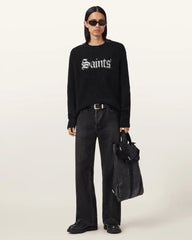 Saints Wool Blend Sweater