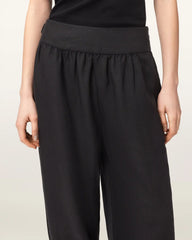Harrie Linen Blend Baggy Fit Pants