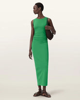 Katarina Boat Neck Slim Fit Maxi Dress