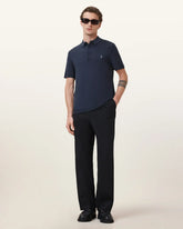 Mode Merino Short Sleeve Ramskull Polo Shirt