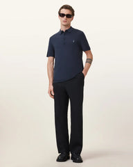 Mode Merino Short Sleeve Ramskull Polo Shirt