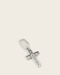 Small Cross Sterling Silver Pendant Charm