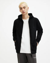 Raven Zip Up Ramskull Hoodie