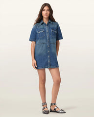 Rock Denim Mini Dress