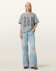 Ella Embroidered Lisa Boxy T-Shirt