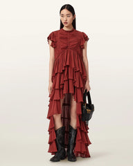 Shaela Ruffled Maxi Dress