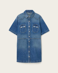 Rock Denim Mini Dress