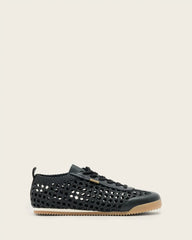 Kenny Woven Leather Sneakers
