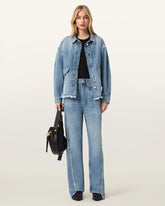 Frankie Loose Fit Stud Denim Jeans