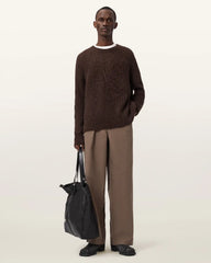 Chainy Embroidered Sweater