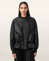 Alli Quilted Bomber Jacket