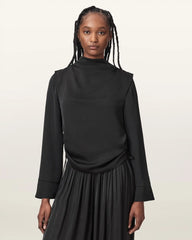 Leslie Cowl Neck Relaxed Top