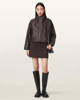 Renai Suede Mini Skirt