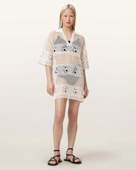 Kyra Open Knit Mini Dress
