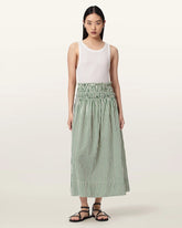 Kali Striped Maxi Skirt