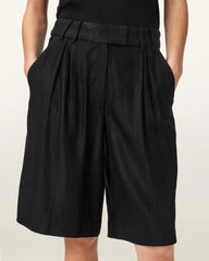 Charley Relaxed Fit Pleated Shorts