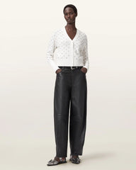 Mazzy Cropped Embellished Cardigan