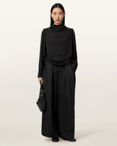 Lola Cocoon Legged Pleated Pants