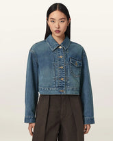 Blink Cropped Denim Jacket