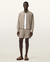 Keal Linen Blend Relaxed Fit Shorts