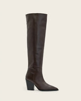 Reina Leather Zip Boots