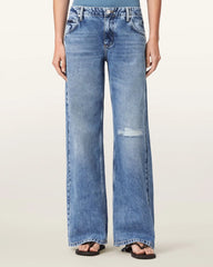 Tia Wide Leg Denim Jeans