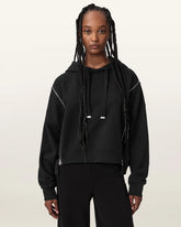 Ciara Oversized Zip Detail Hoodie