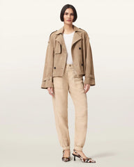 Val Cargo Linen Blend Pants