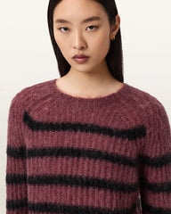 Riga Striped Crew Neck Sweater