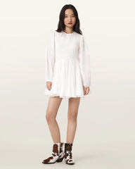 Chia Smocked Mini Dress