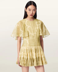 Yanna Slim Fit Tiered Mini Dress