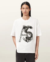 Scale Cropped Graphic T-Shirt