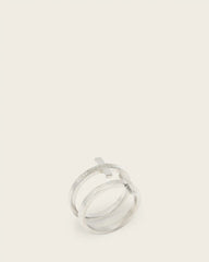 Gabe Sterling Silver Cross Rings
