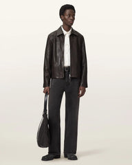 Tune Leather Biker Jacket