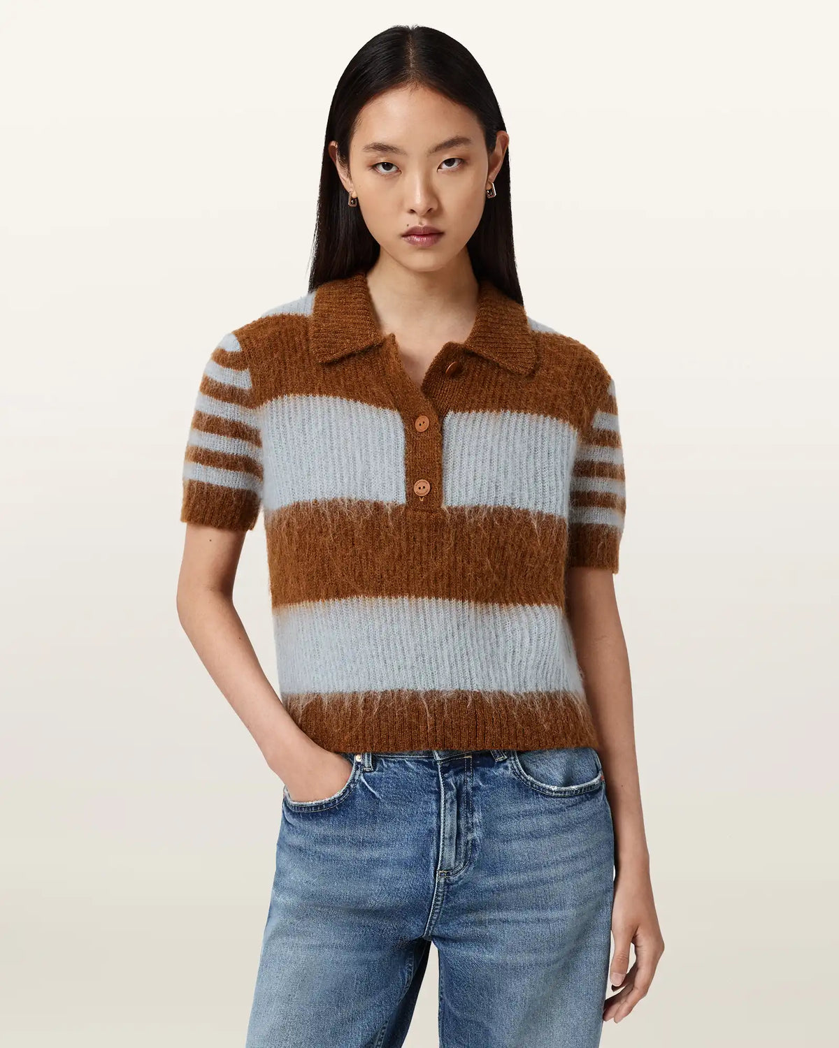 Clem Wool Blend Polo