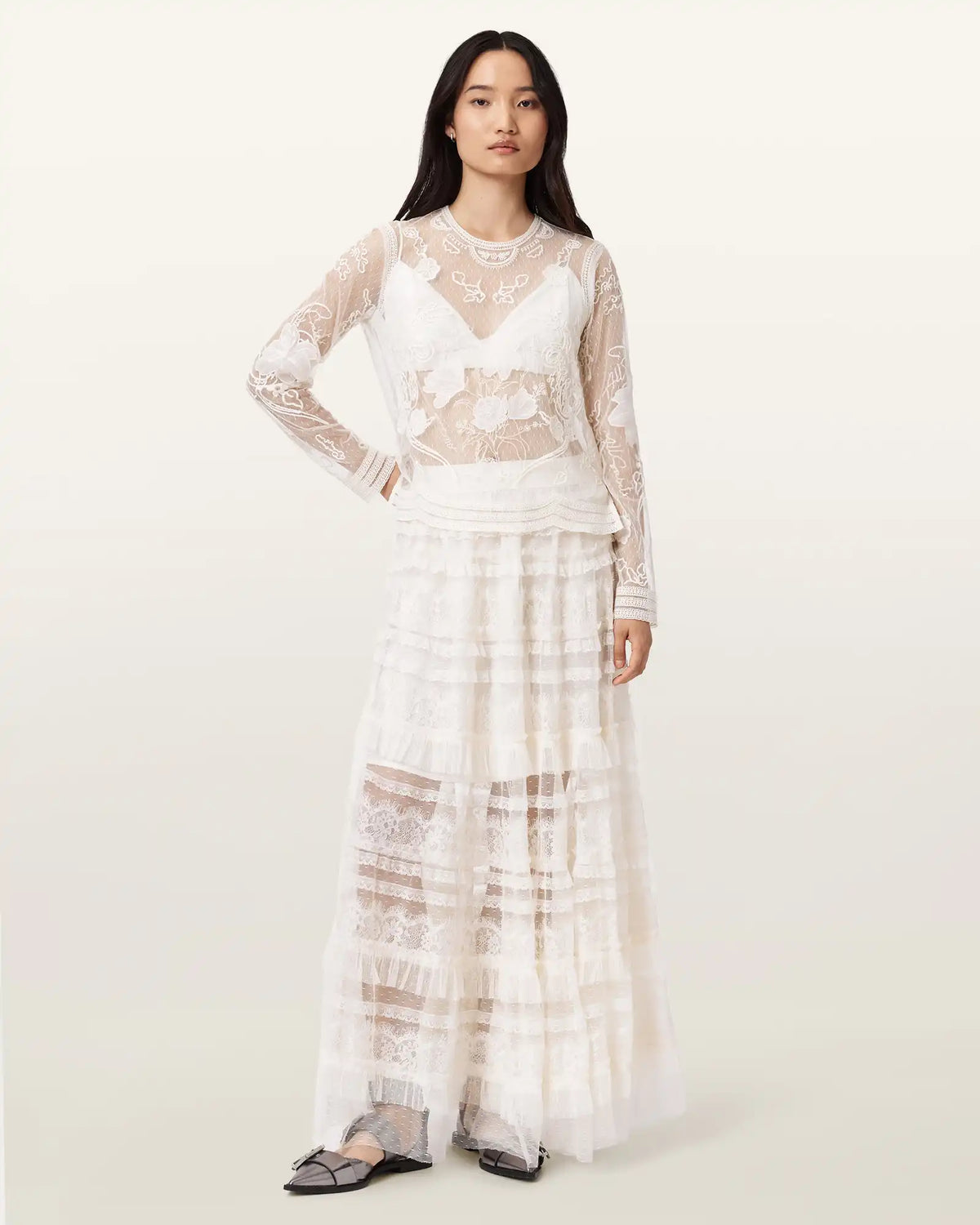 Arlea Tulle Maxi Skirt