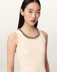 Lucy Sleeveless Slim Fit Ribbed Tank Top