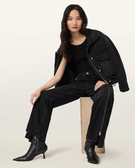 Frankie Double Zip Jeans